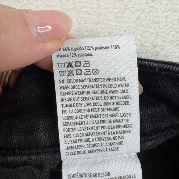 American Eagle Plus 20 Short 20P Jeans Highest Rise Flare Button Fly Stretch - Picture 9 of 16